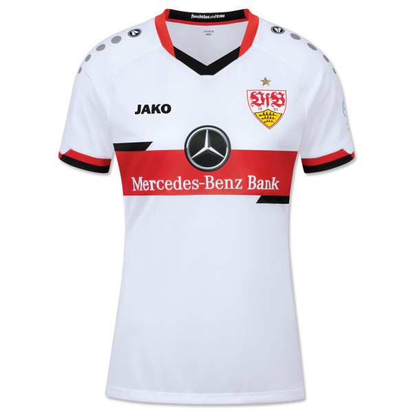 Heimtrikot VfB Stuttgart Damen 2021-2022 Günstige Fußballtrikots